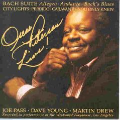 Cover: Peterson_Oscar_Live_Bach_Suite